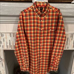L.L. Been Freeport,Vaine  Multicolor Plaid Button-Down Shirt
